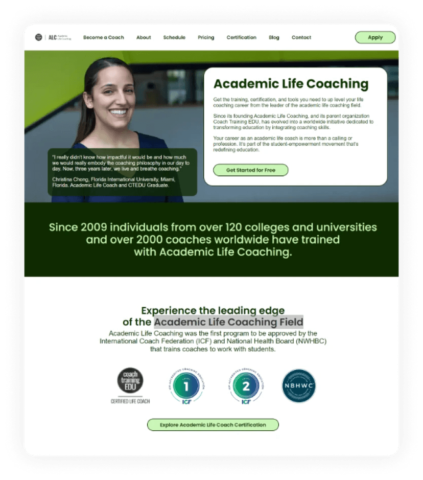 MarketingCopy Landing Page